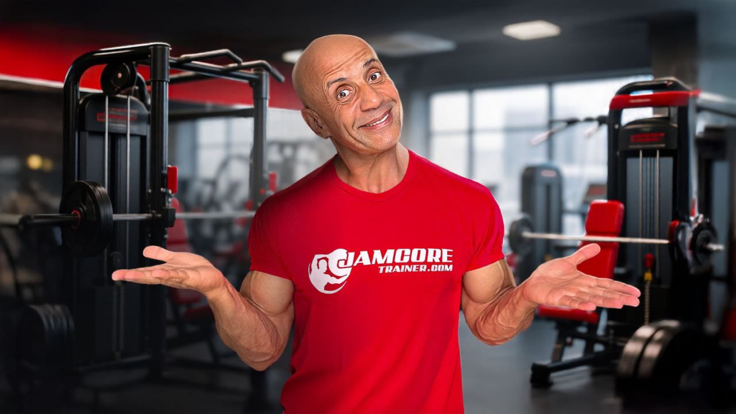 Jamo Nezzar en salle de sport