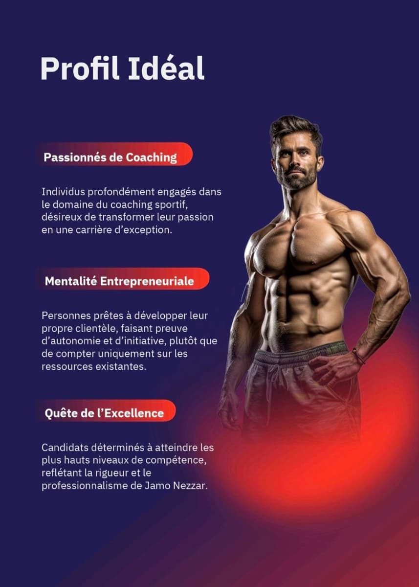 Le profil idéal du futur coach JamCore
