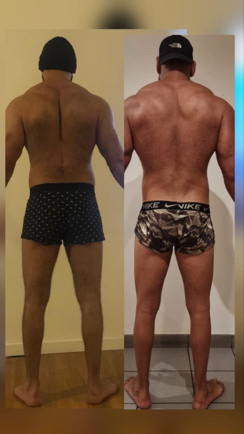 Transformation Membre JamCore — Avant / Après